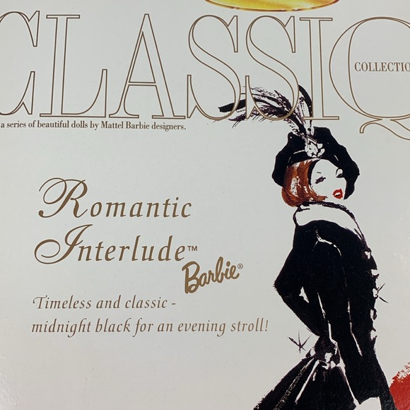 Barbie Romantic Interlude Collectible doll 6th series Classique Mattel 12” 1996 - Picture 10 of 15